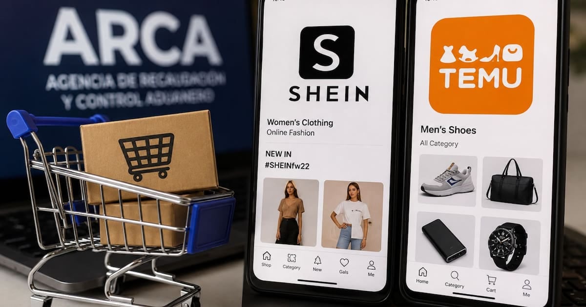 Shein y Temu en la Argentina: cómo se compone el costo real de cada envío y por qué la franquicia no lo cubre todo