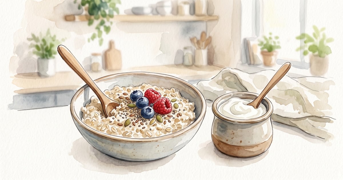 La mesa como aliada: por qué la avena y el yogur griego pueden cambiarle el día a quien tiene el tránsito intestinal lento