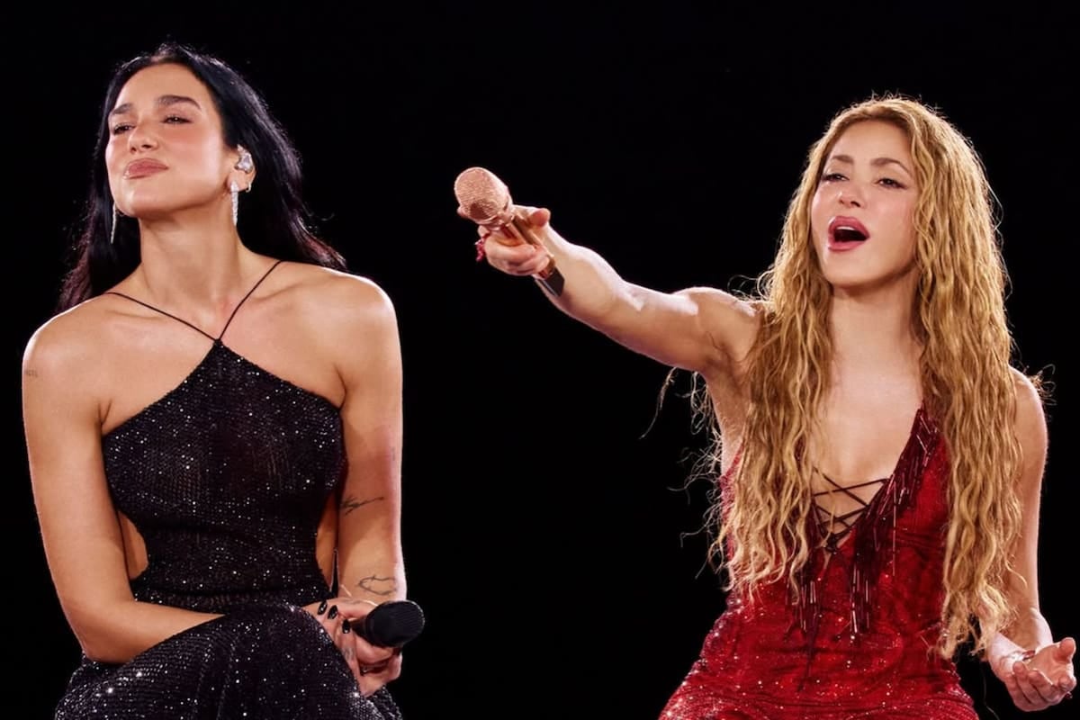 Dos voces, un escenario y una canción que ya tenía historia: Shakira y Dua Lipa se encontraron en Madrid