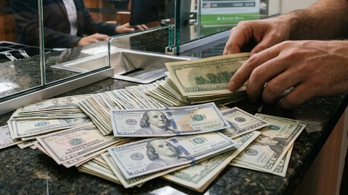 El peso cerró la rueda del lunes con el oficial en $1540 y el blue a $1545, antes de la apertura del martes