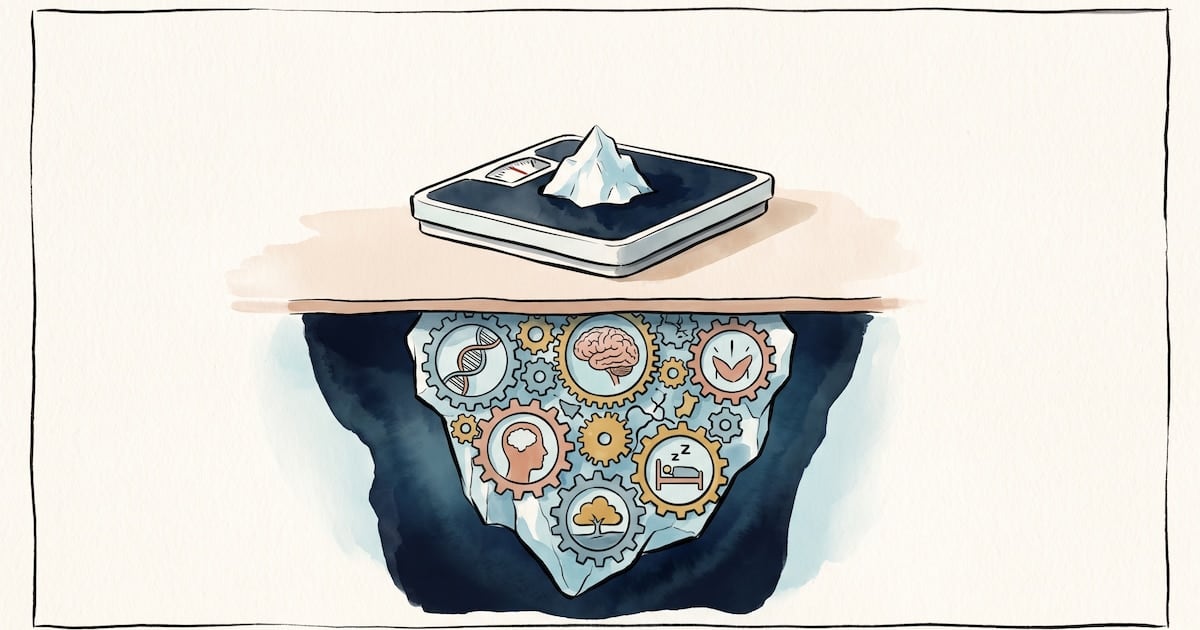 Por qué el plato no alcanza: lo que falta en los tratamientos para bajar de peso y que la cabeza viene a completar