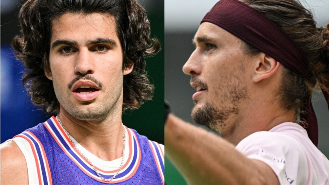 Alcaraz se tropezó en Shanghái y Zverev le afanó la corona en su propia cara