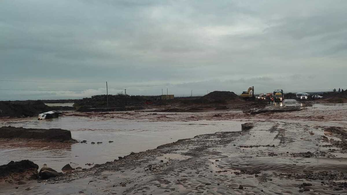 Un temporal que no da tregua: Rincón de los Sauces acumula más de medio centenar de auxilios y mantiene cortada la Ruta 8
