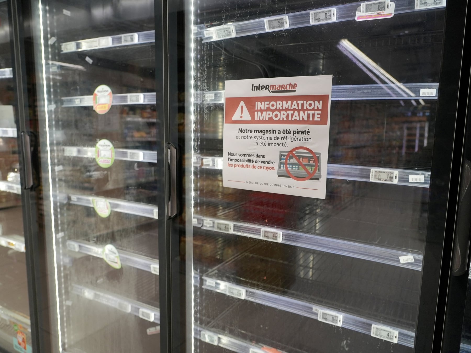 Ciberseguridad en la góndola: cómo un ataque remoto arruinó mercadería en supermercados de Francia