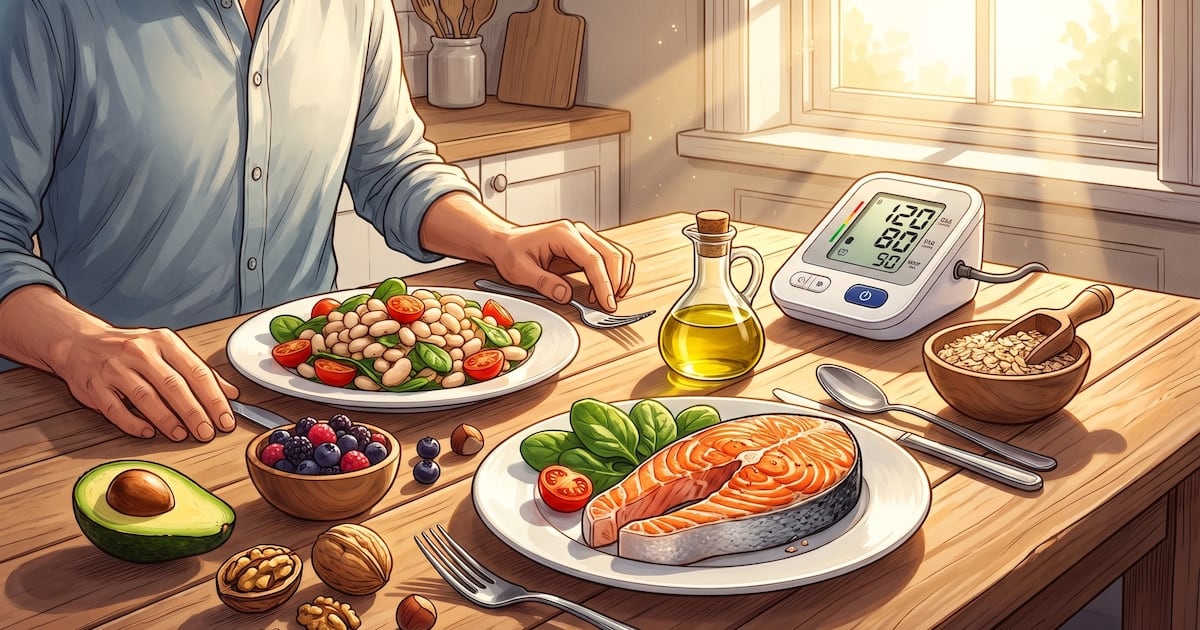 La dieta DASH no aumentó el potasio en pacientes hipertensos medicados