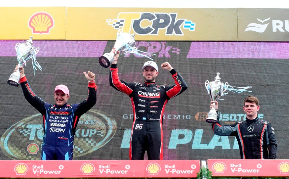 Canapino tomó el TC Pick Up por el cuello y ahora persigue la Triple Corona