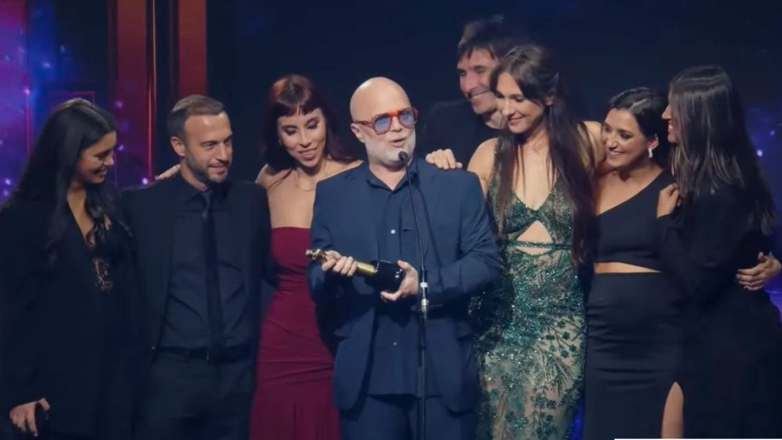 La radioCBA distinguió a sus mejores figuras y puso a María O'Donnell en el centro de la noche