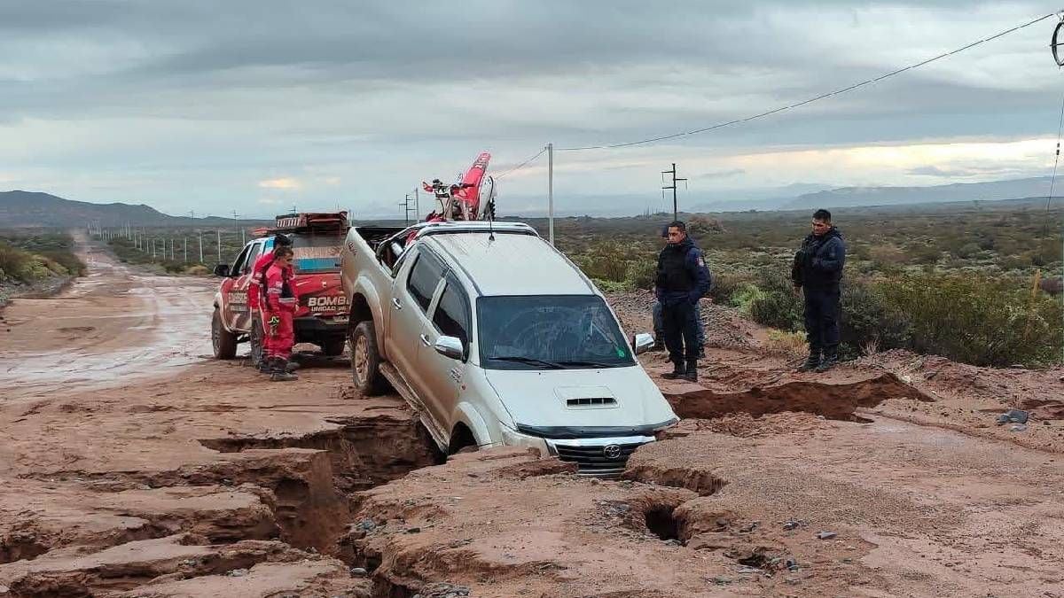 Tormentas en Neuquén: dos incidents viales el alerta a viajeros y
