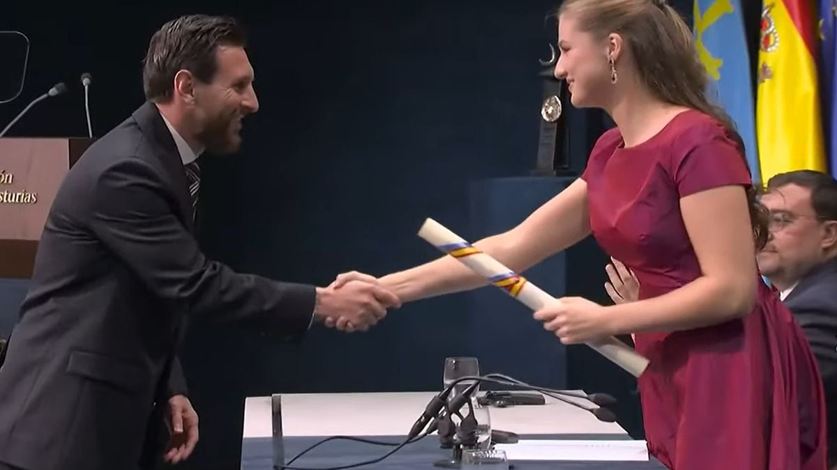 Messi, SCO en Asturias: un premio que llega cuando ya no necesita pedir permiso
