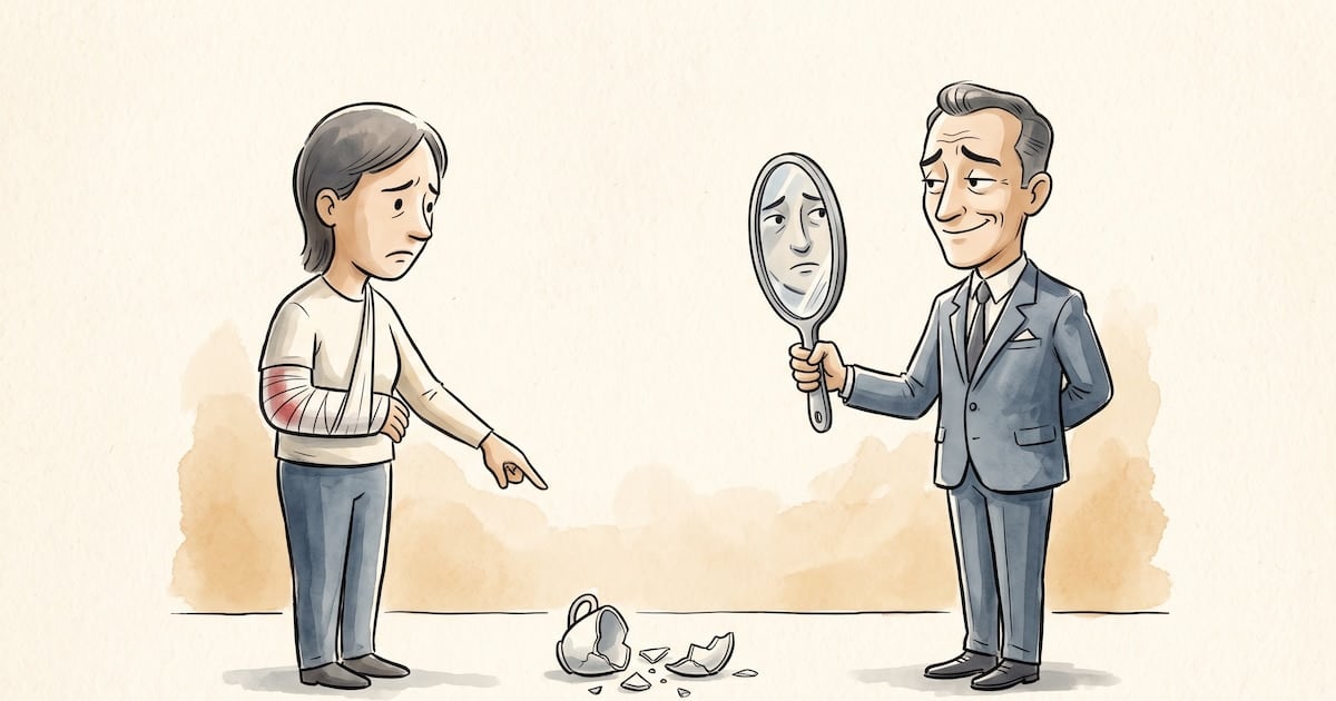 Disculpar sin asumir la cuota de responsabilidad puede empeorar cualquier reclamo