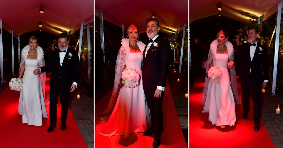 Andrea Ghidone y Pablo Otero celebraron su boda con tango, canciones y unaoxicillin Elba Zimmermann